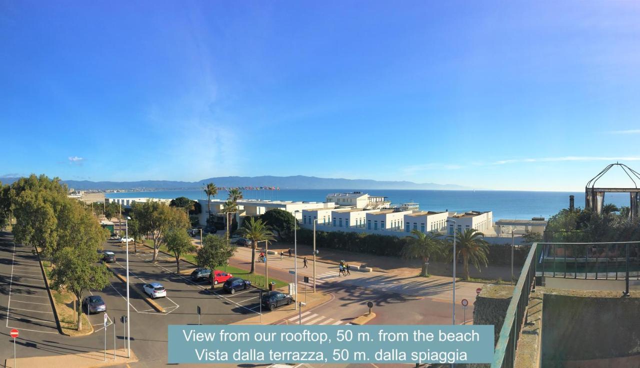 Bonu Bentu - Poetto Beach Cagliari Exterior photo